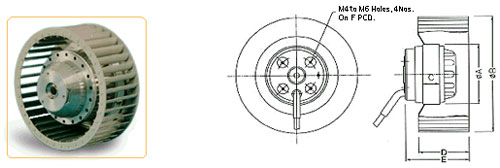 Centrifugal Blowers Single Inlet